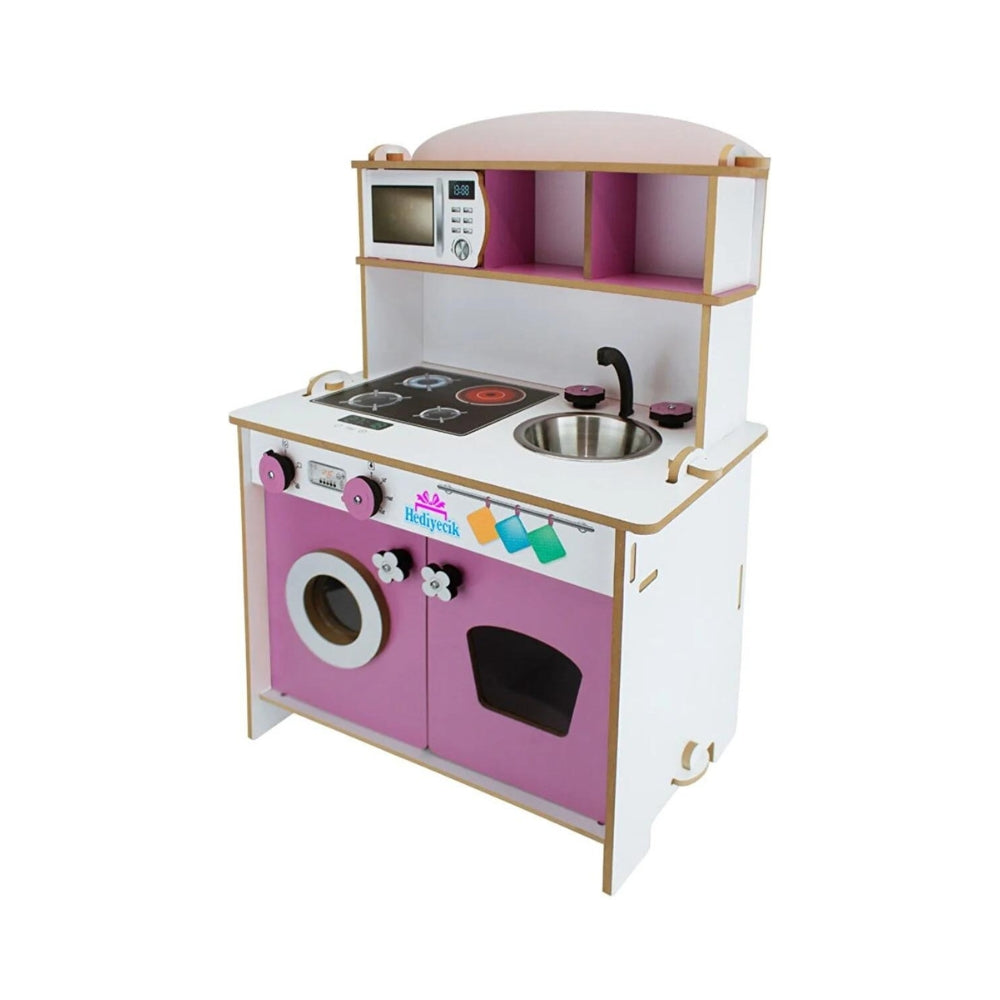 hediyecik Wooden Toys - Pink - 3+ Years
